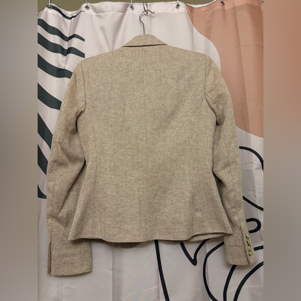 Chaps Women's Cream Blazer - Picture 2 of 3
